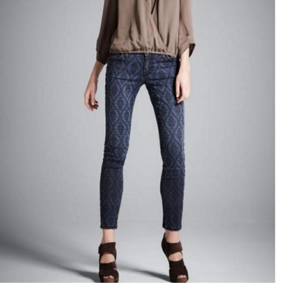 🔥1 hour sale - Current/Elliot, the ankle skinny jeans, vintage indigo